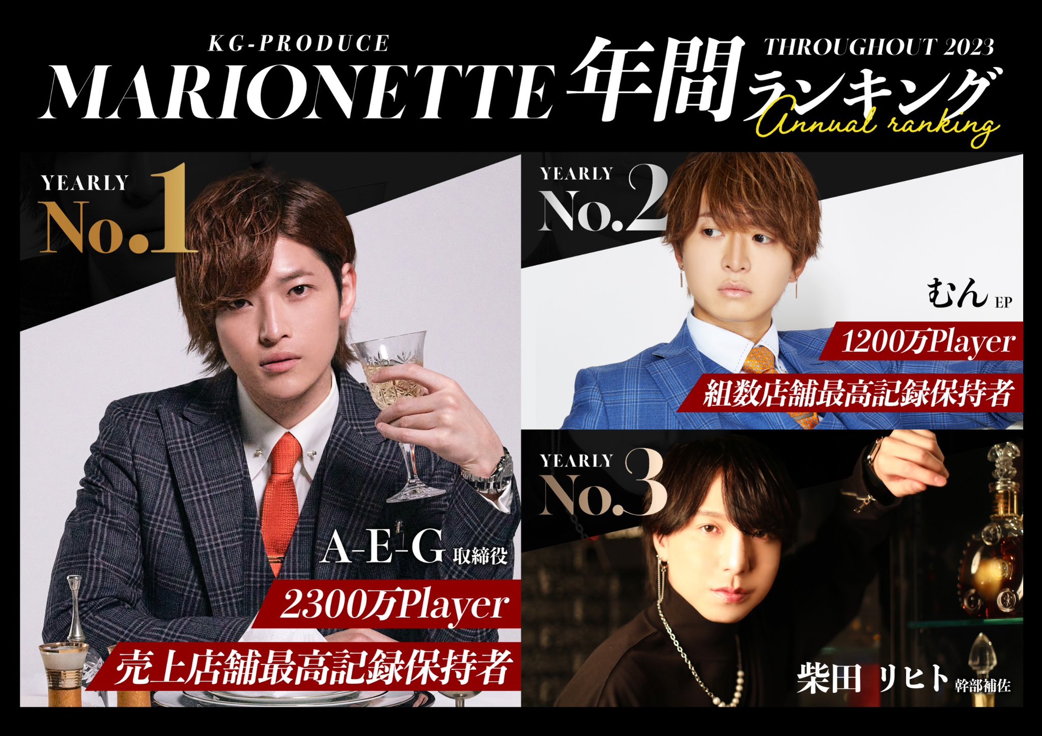 【RAISE】AEG取締役  売上V10＆指名V8達成!!