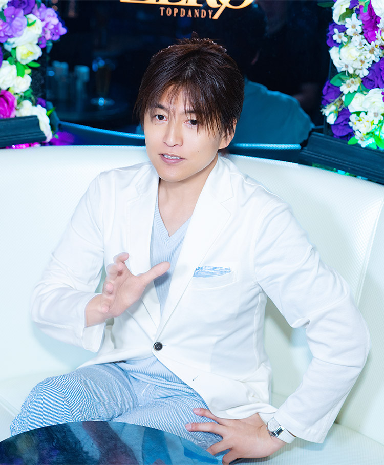 【TOP DANDY ZERO】リアル夜王☆シャンパンタワー流星 "何歳からでも自分の価値は作り直せる"