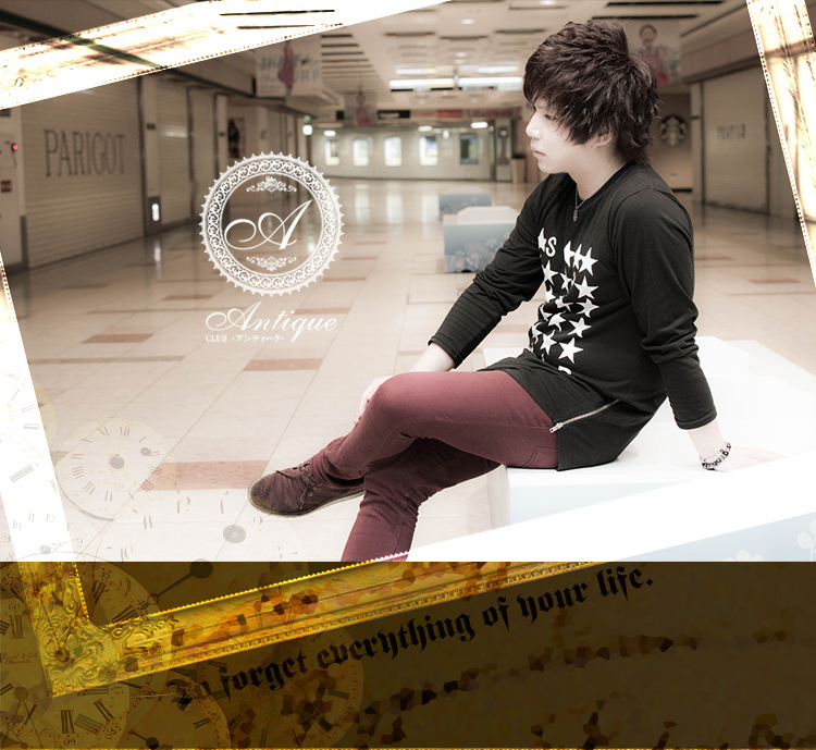 岡山ホストクラブ Antique 葵 藤沢 那津 夕姫 澪