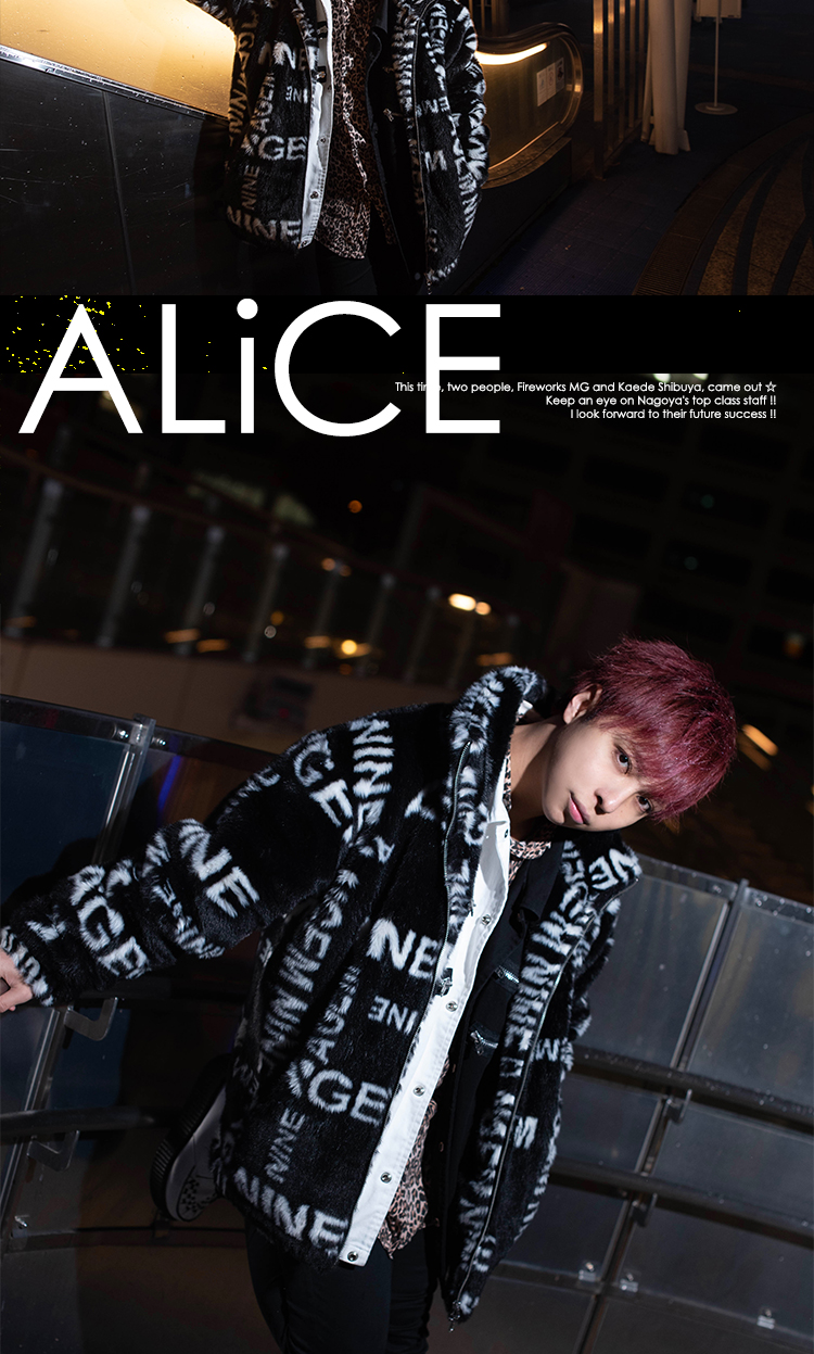 「ALiCE」イチ押しホストが登場!!