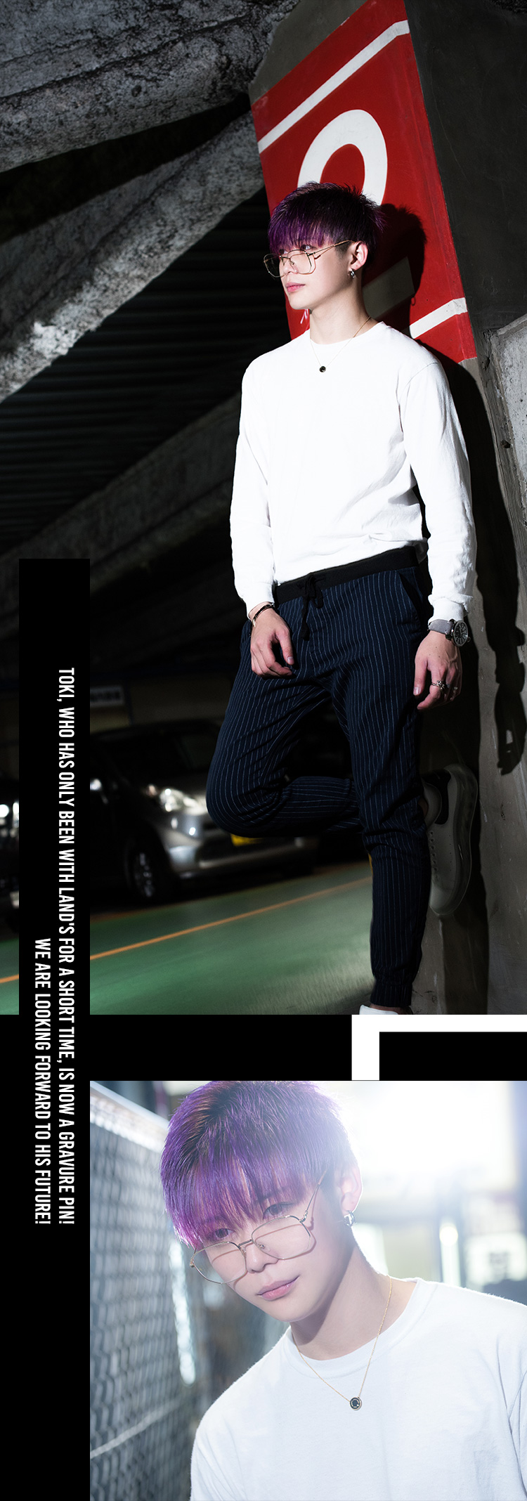 LAND'Sからトキ君がピンで登場!!