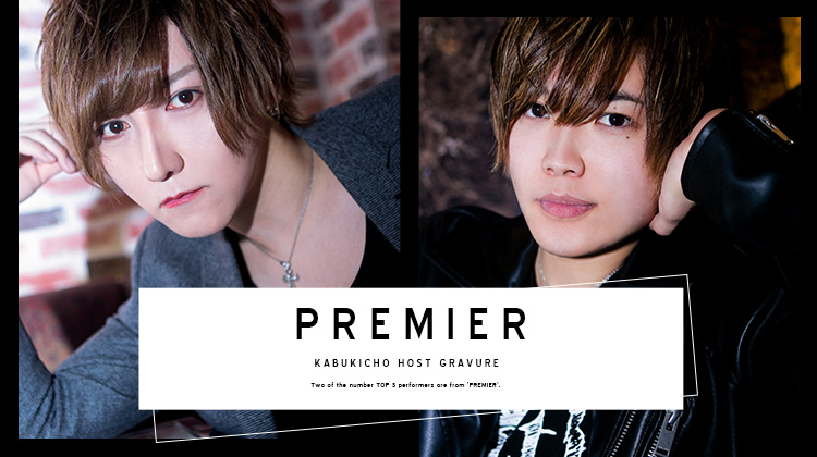 2名の人気ホストがグラビアに登場!!