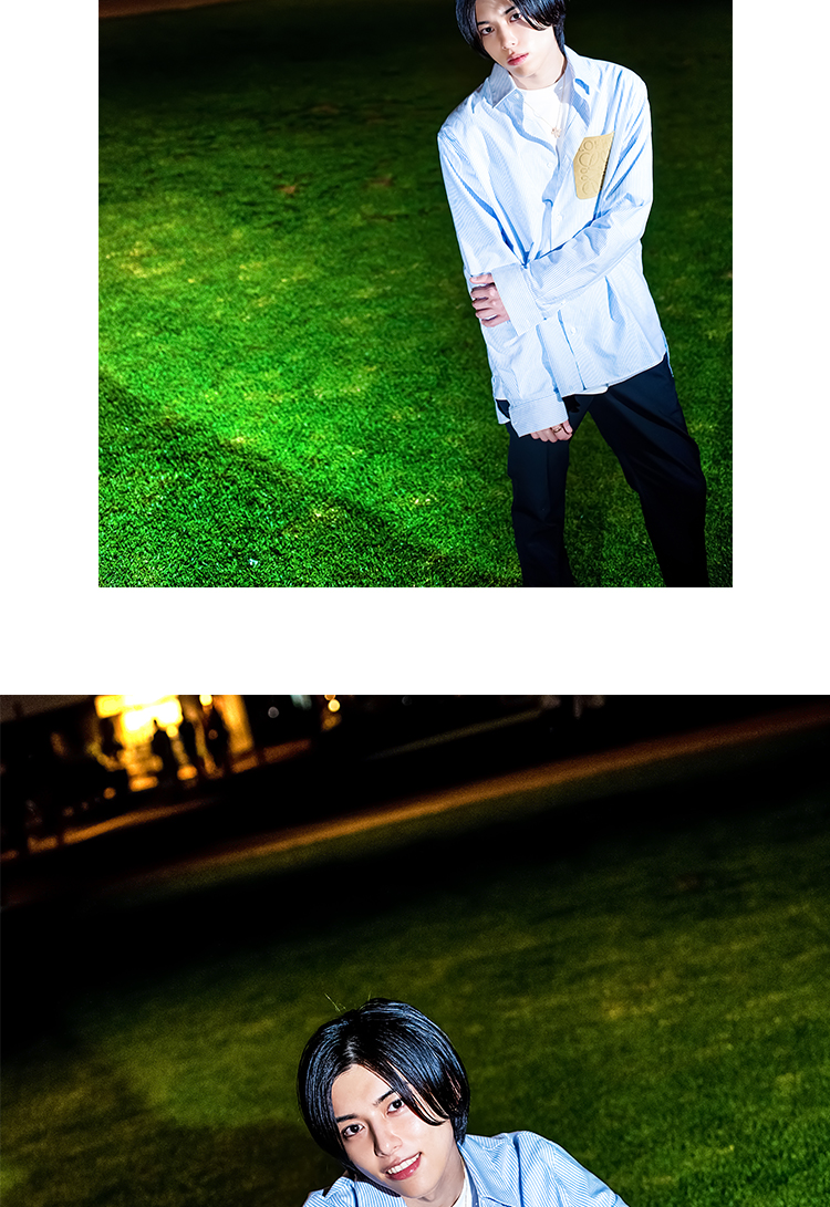 話題の天照 煌くんがピンで出演!!