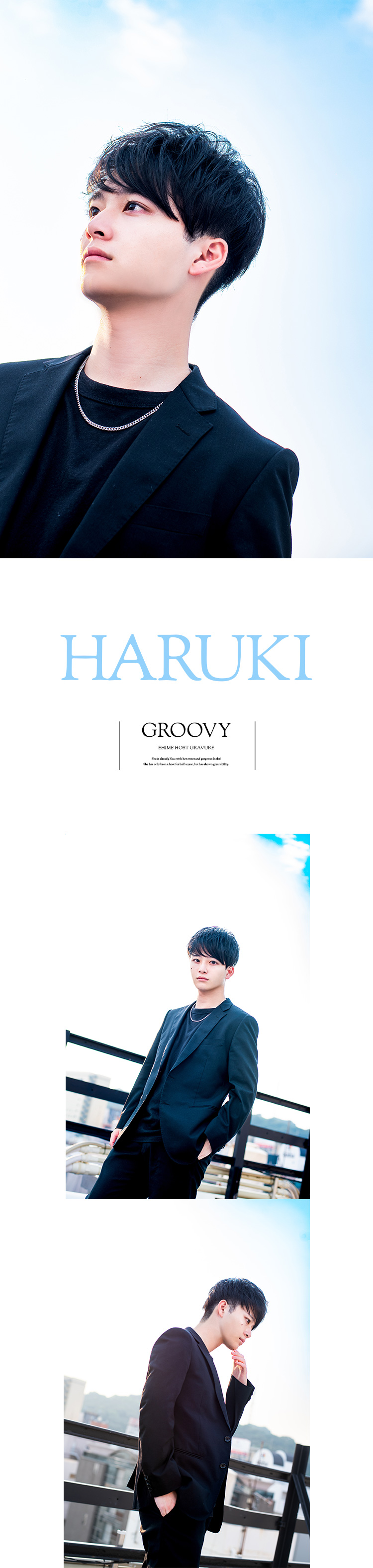 甘く華麗なルックスでホスト歴半年ながら実力をいかんなく発揮☆