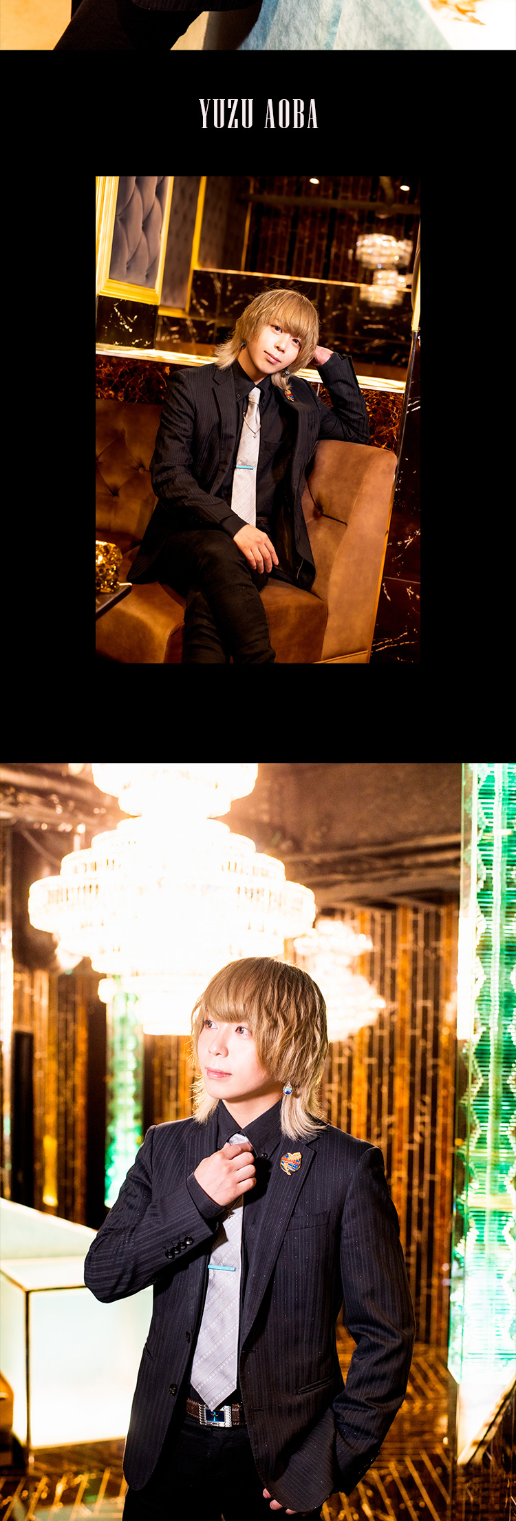 荘厳な豪華店内でイケメン2人をピックアップ!!