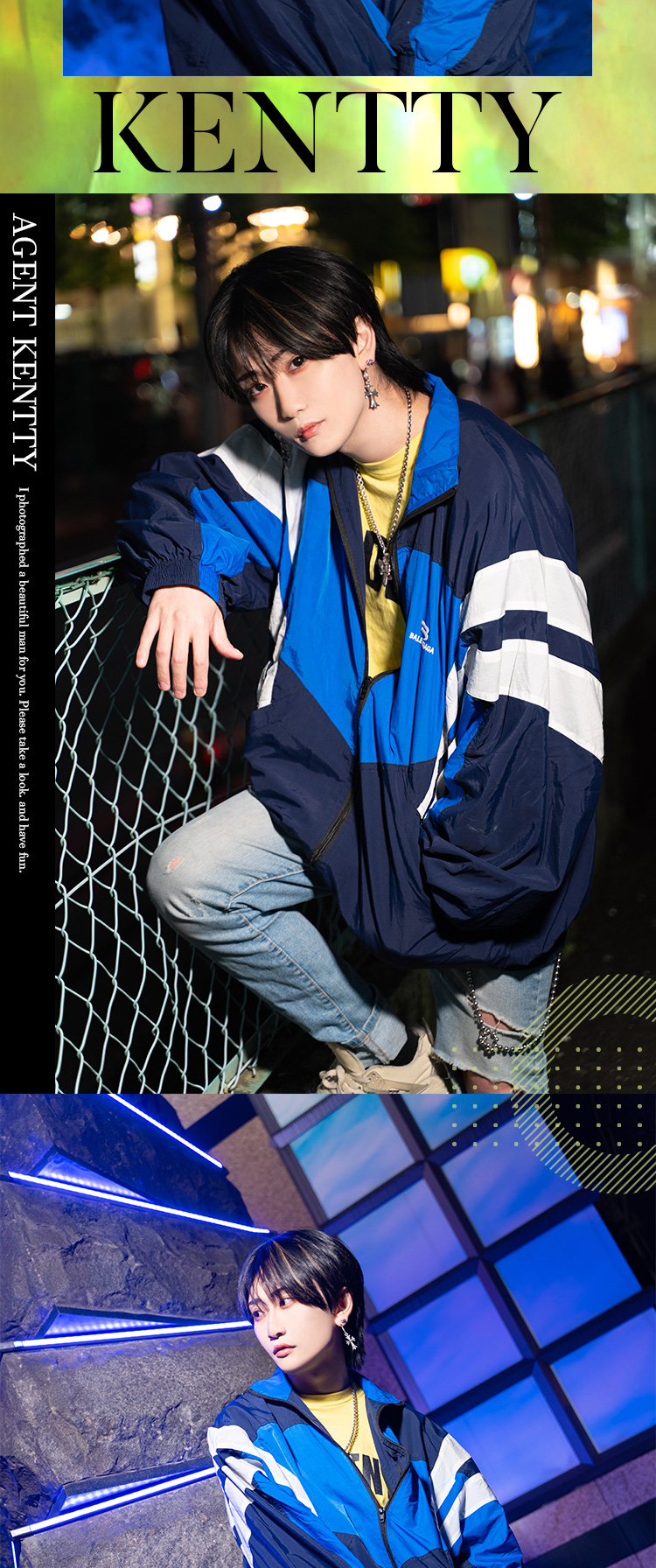 『AGENT』のイケメン3人組がグラビアに登場!!