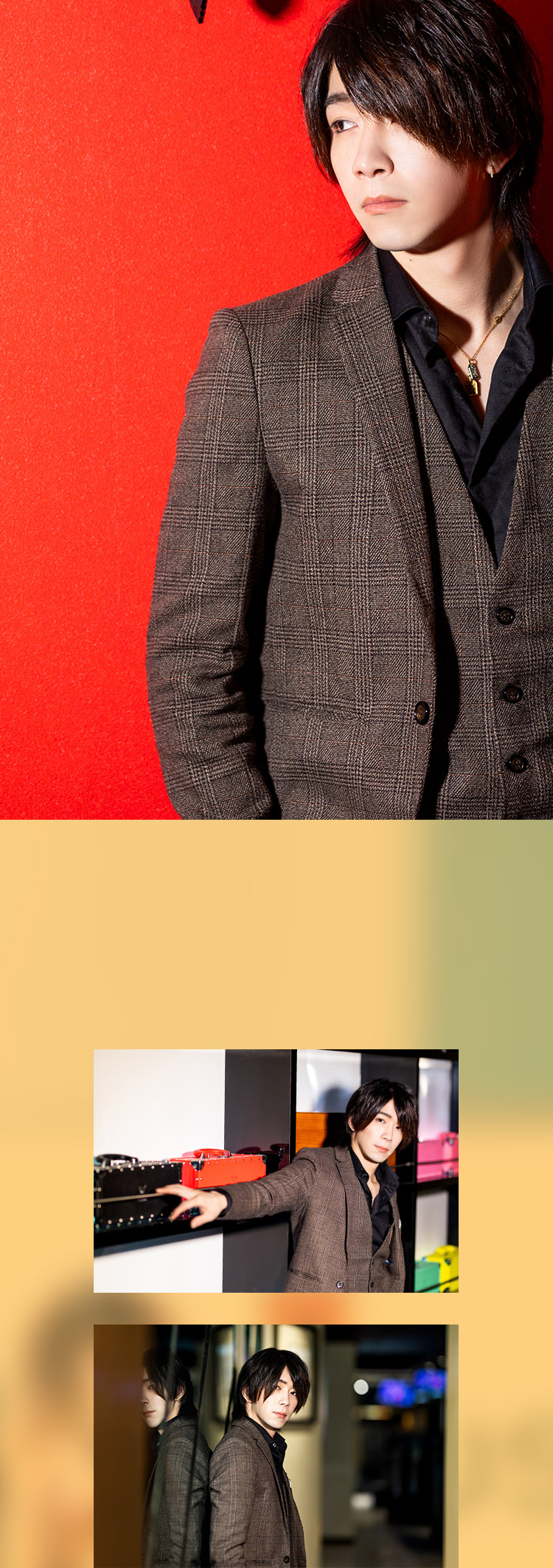 U men's clubの注目すべき人気ホストのひとり、「咲蘭 悠」。まだまださらなる魅力を開花中。