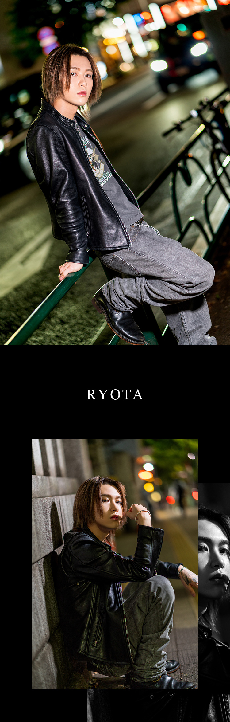 『Drop』のイケメン3人組が、グラビアに登場!!