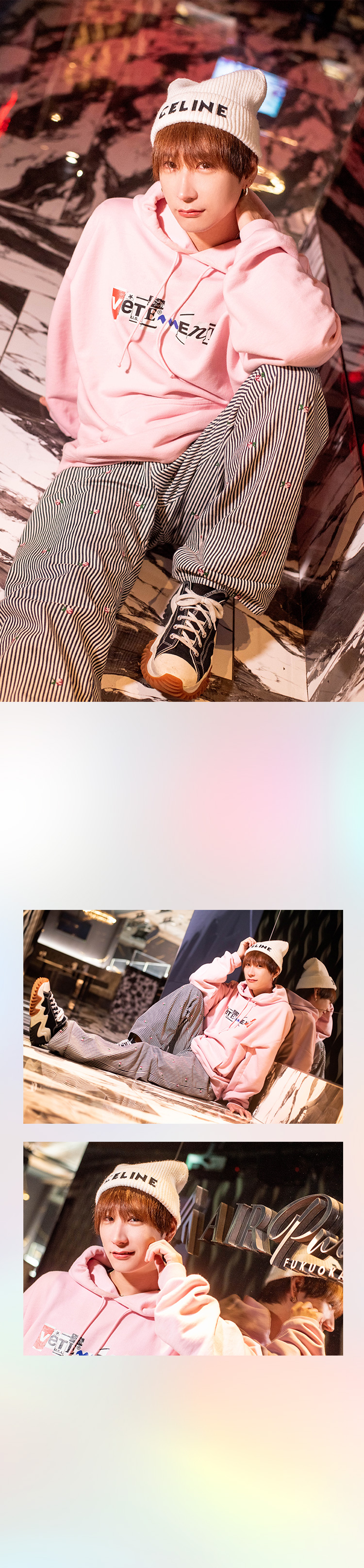 『AIR PURE』の注目キャストがグラビアに登場!!