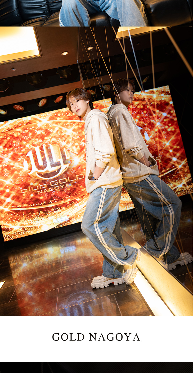 『GOLD -名古屋-』の注目キャスト2名がグラビアに登場!!