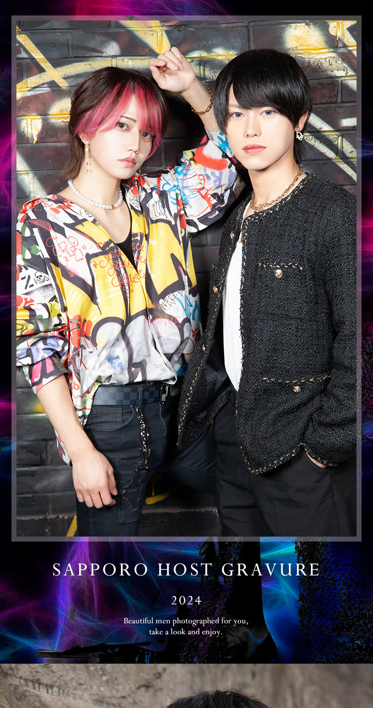 『GENTLY BLACK』のイケメン2人組がグラビアに登場!!