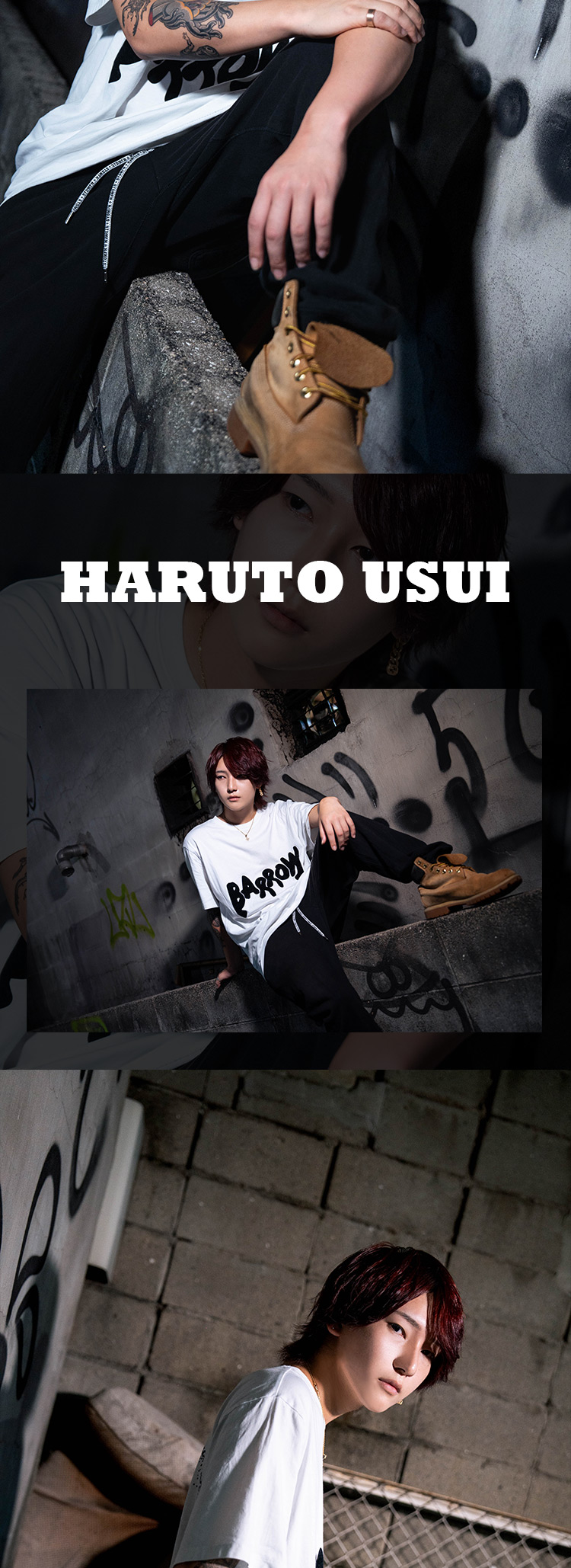 『b/n』のイケメン3人組がグラビアに登場!!