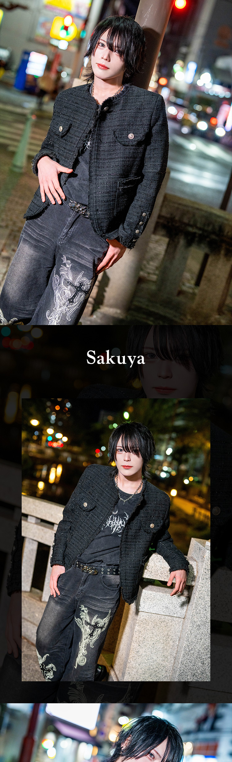 岡山『ROX』 「俺だけに白」「朔夜」「りおりお」がグラビアに登場!!