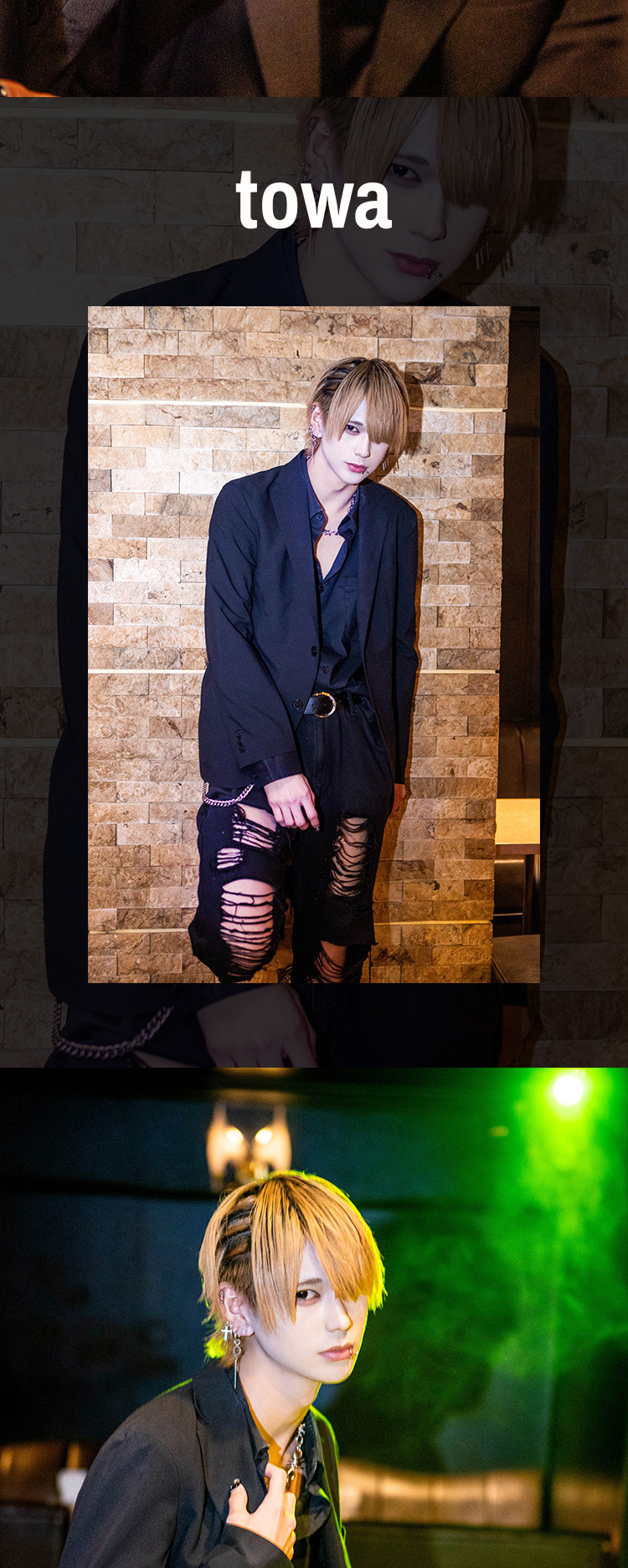 『VARIA』のイケメン3人組がグラビアに登場!!