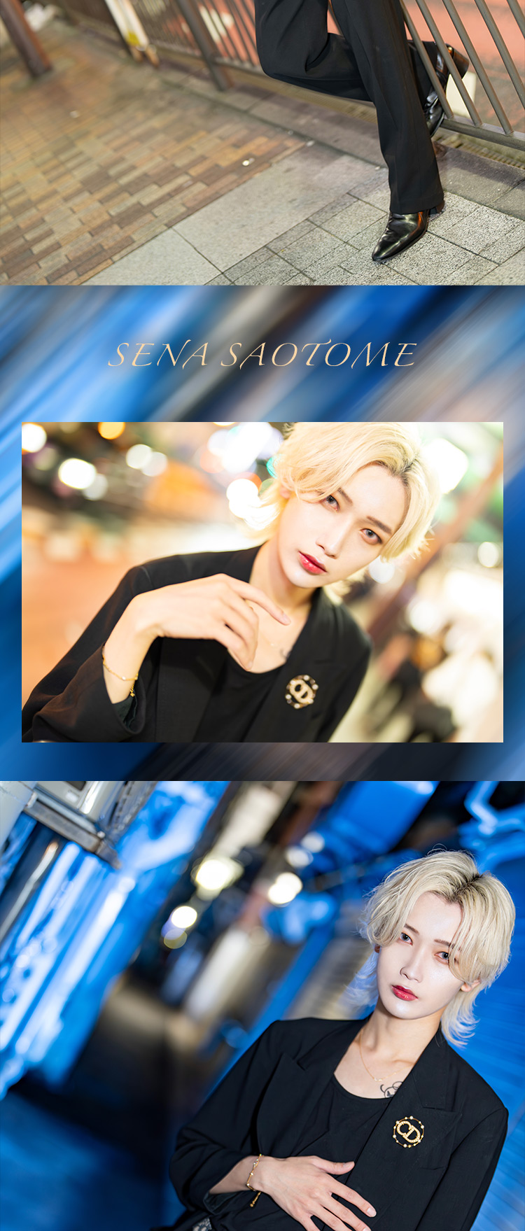 『SINCE YOU... FioRe』のイケメン3人組がグラビアに登場!!