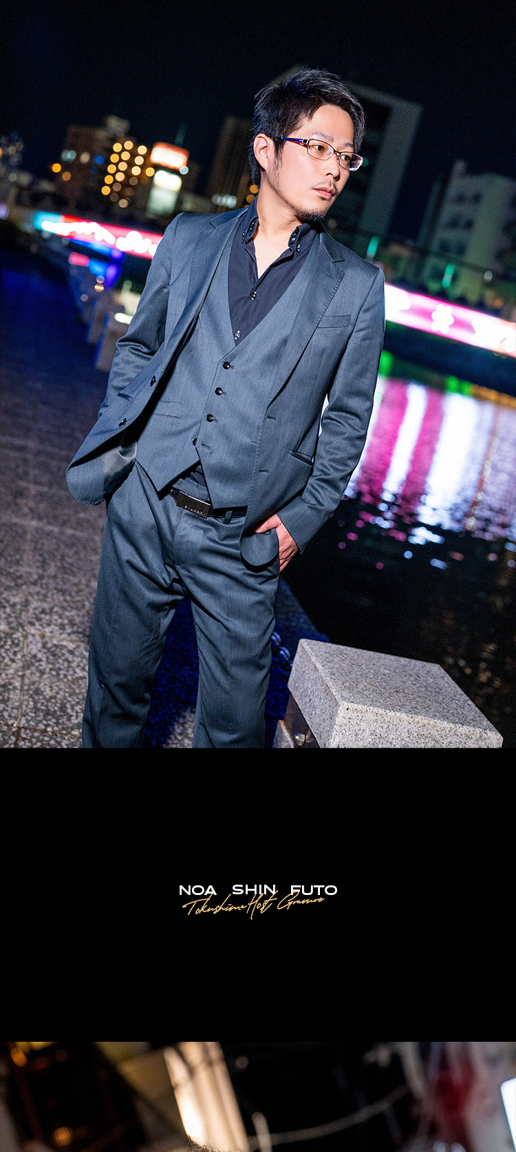 注目のホスト集団『Re:EDEN』の3人が、華麗にグラビアに降臨!