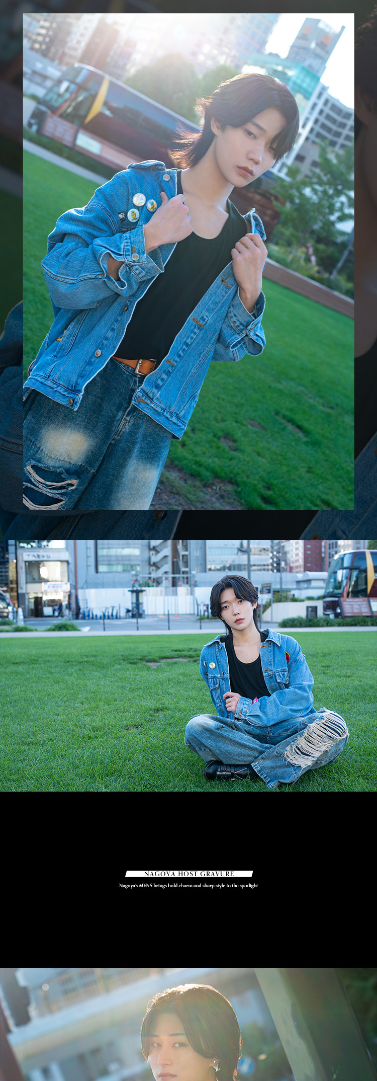 『MENS』の注目キャスト3名がグラビアに登場!!