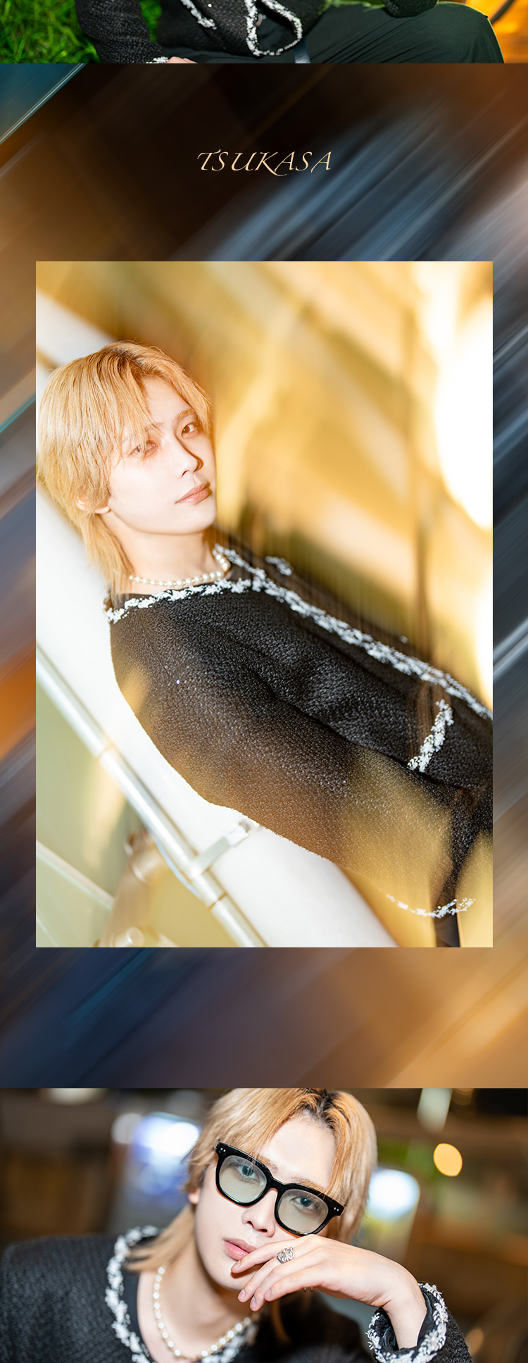 『VOCE』のイケメン3人組がグラビアに登場!!