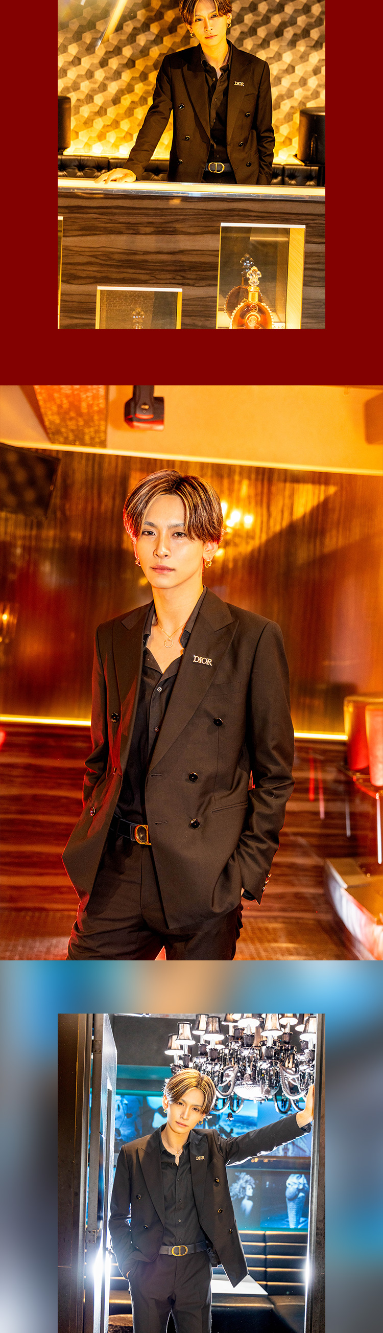 スマートなスタイルに、端正なビジュアル。『GIORGIO』の洗練された店内でのグラビアをご堪能あれ!!