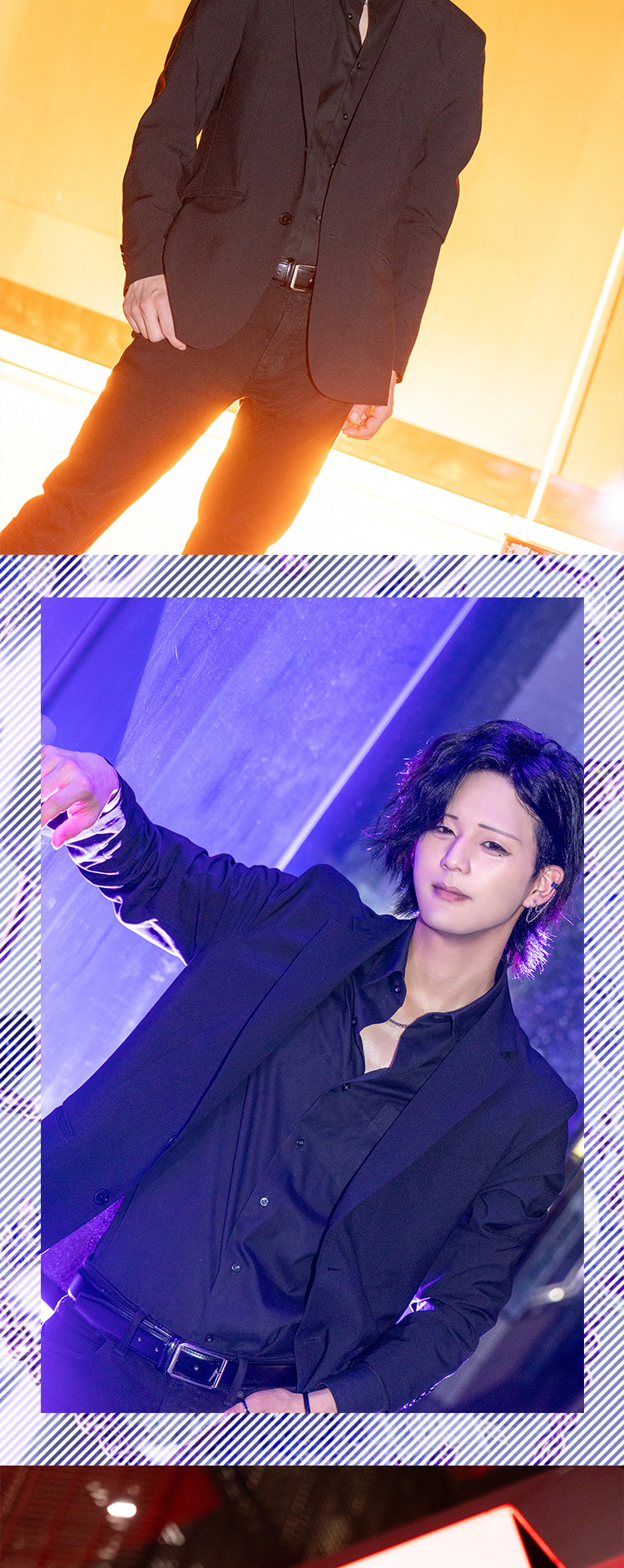 広島で話題沸騰!!『b/n』の注目ホスト2人がグラビア登場！