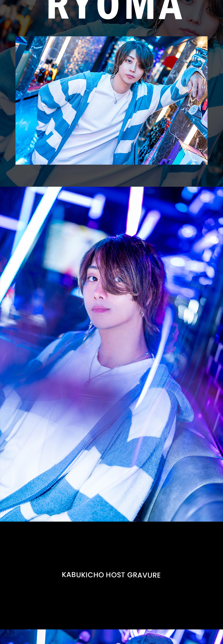 『B.T.S HONTEN』のイケメン3人組がグラビアに登場!!