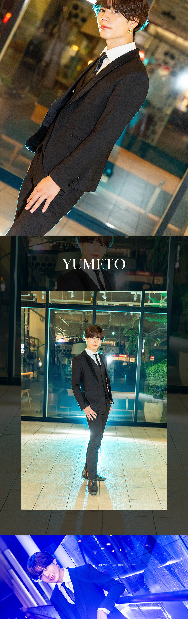 　岡山の夜に、品良く決める3人のグラビア。『S-GRAND』の麗しい3人が舞い降りる!!