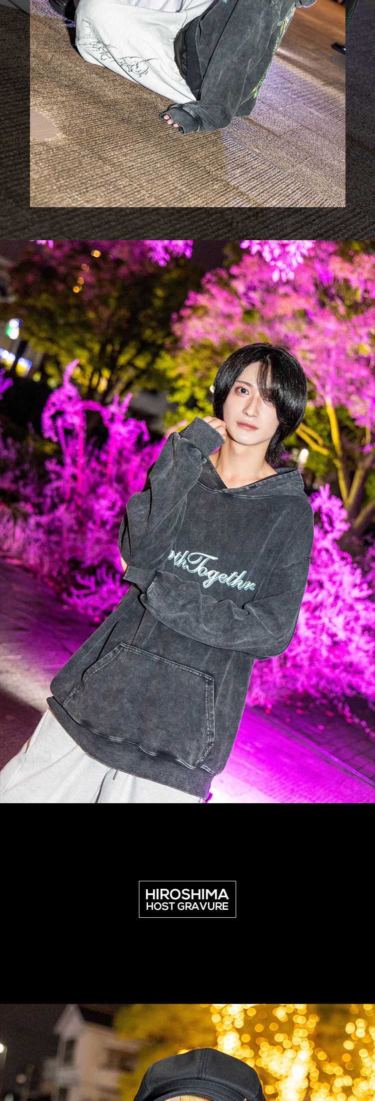 広島で大注目!!『ACQUA -Hiroshima-』のイケメンホスト3人がスタジアム前に見参！