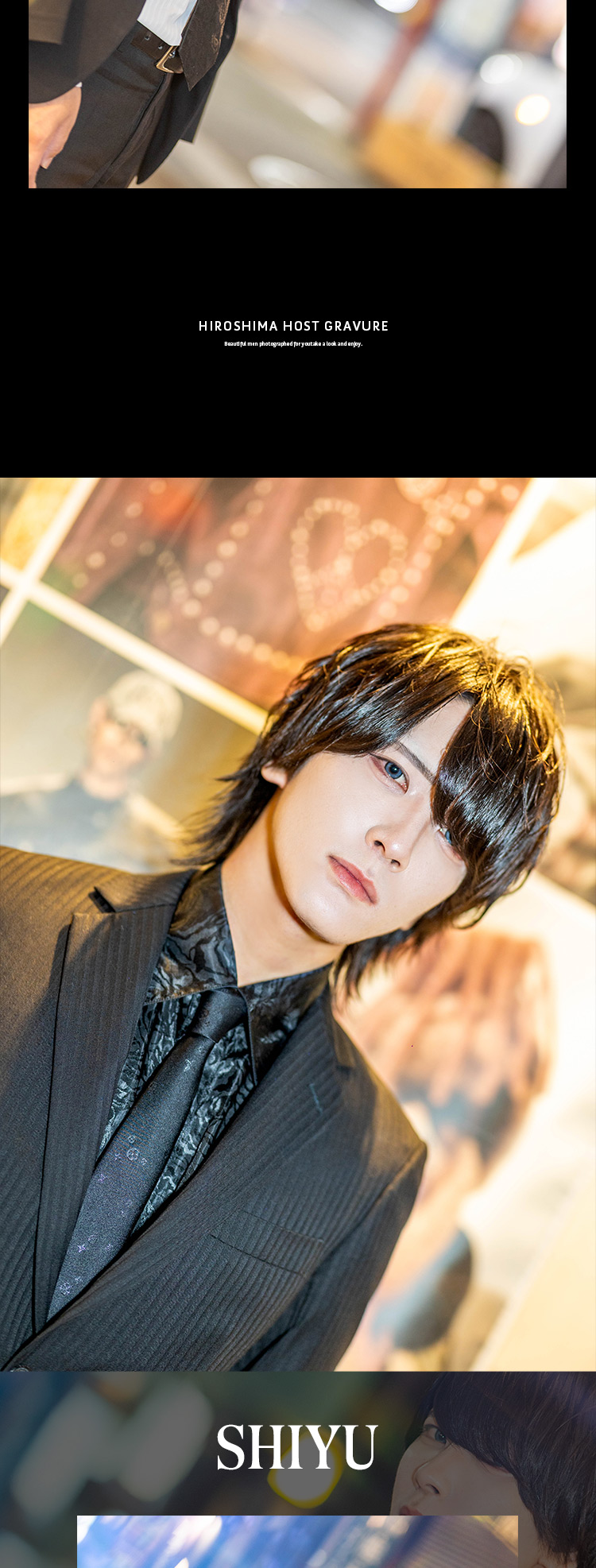 広島にて、息のあった華麗な3人のグラビア。『BLACK-EVE-』の人気キャスト3人が夜に降臨！！