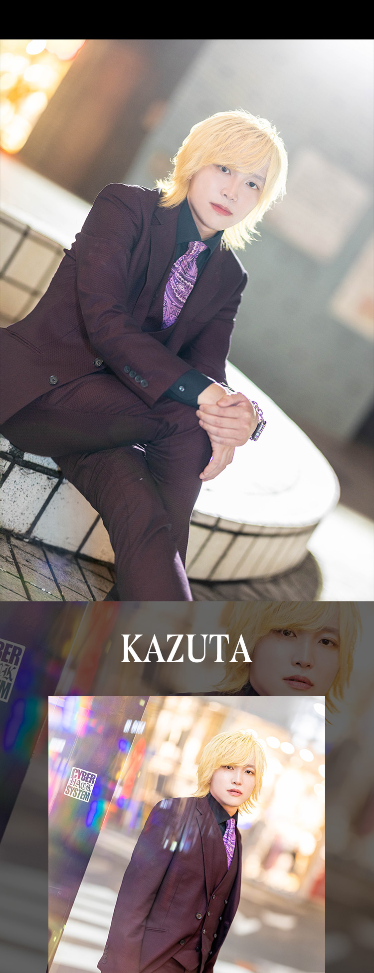 広島にて、息のあった華麗な3人のグラビア。『BLACK-EVE-』の人気キャスト3人が夜に降臨！！