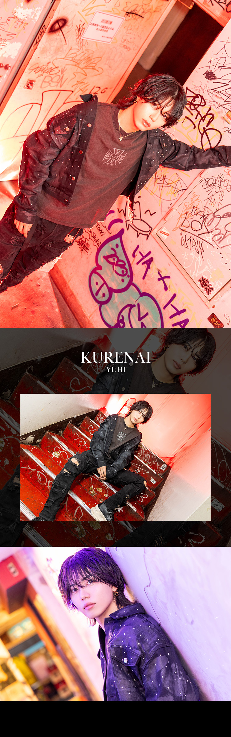 ミナミのストリートに、スタイリッシュすぎる男たちが見参ッ!!『DILEMMA』の今注目の3人組がグラビアに登場!!