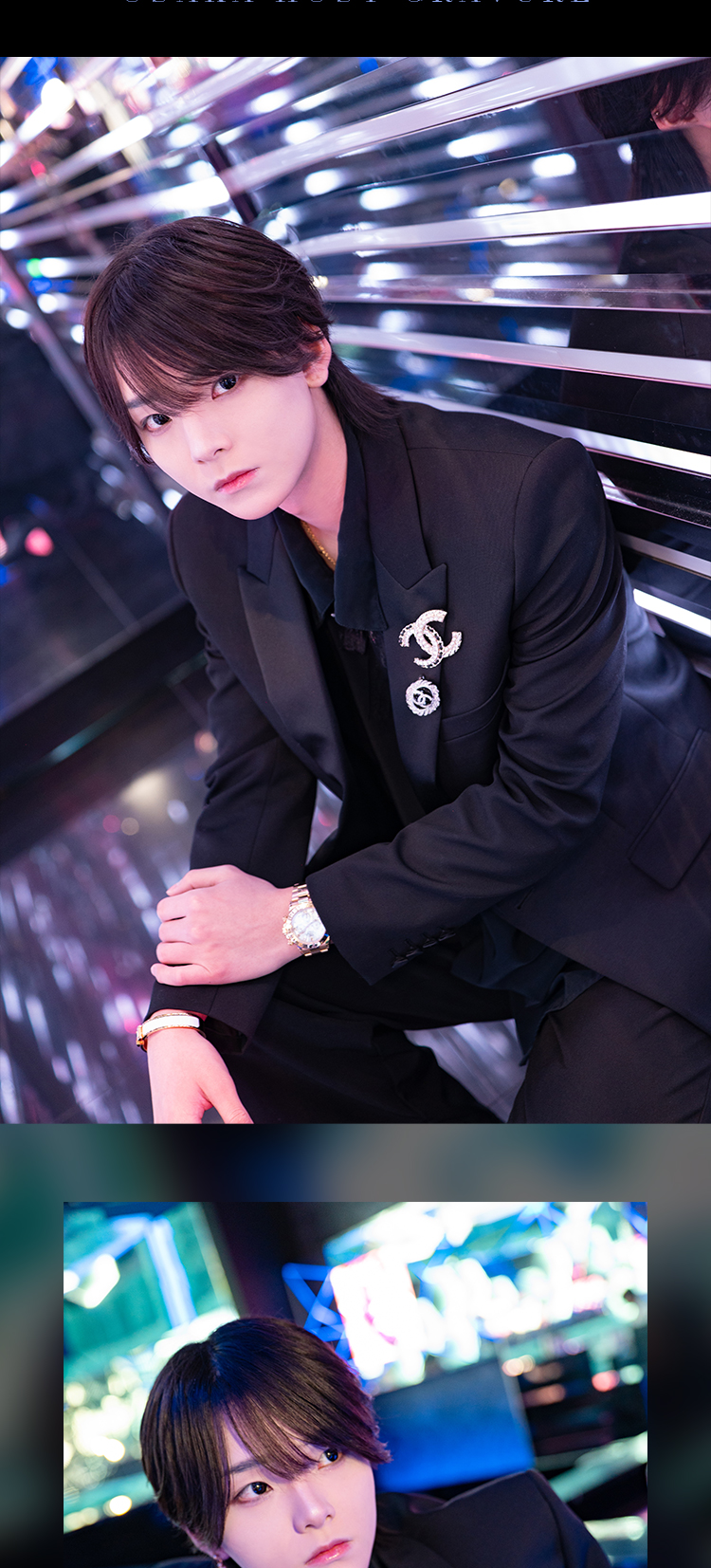 『Rigel』のイケメン3人組がグラビアに登場!!