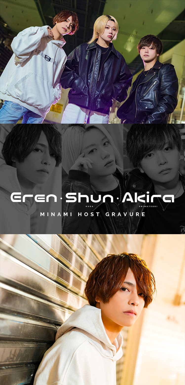 『大阪男塾 一ノ瀬支店』を代表する3人が揃ってグラビア出演！