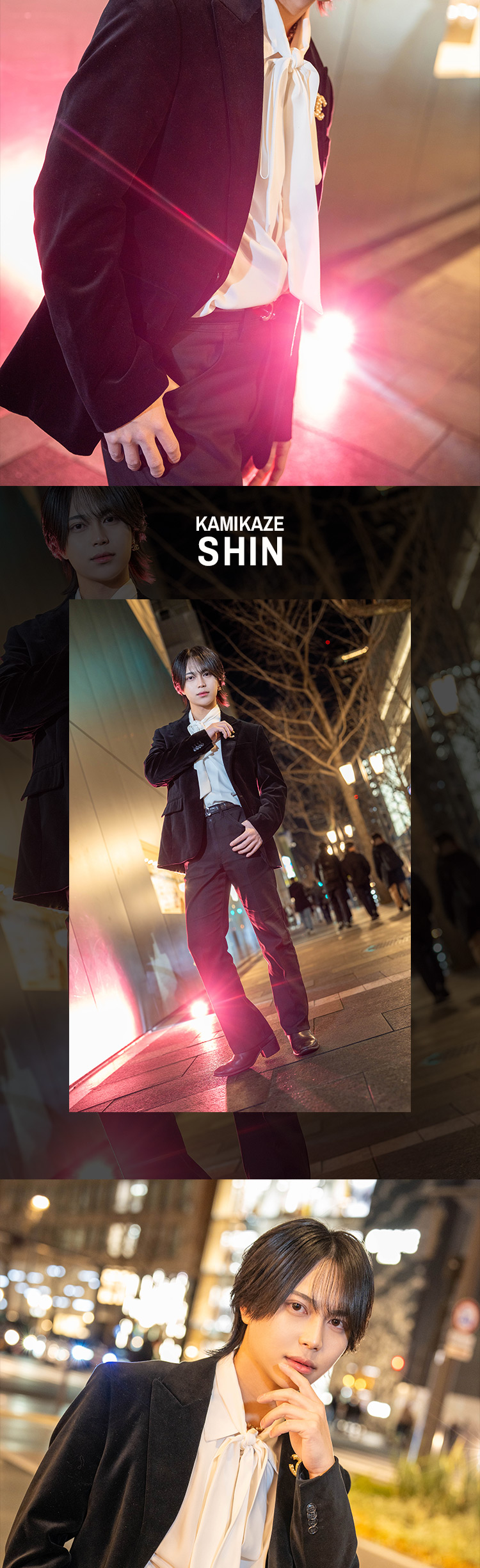 『ASK』が誇るビジュアル派3人組がグラビアに登場!!