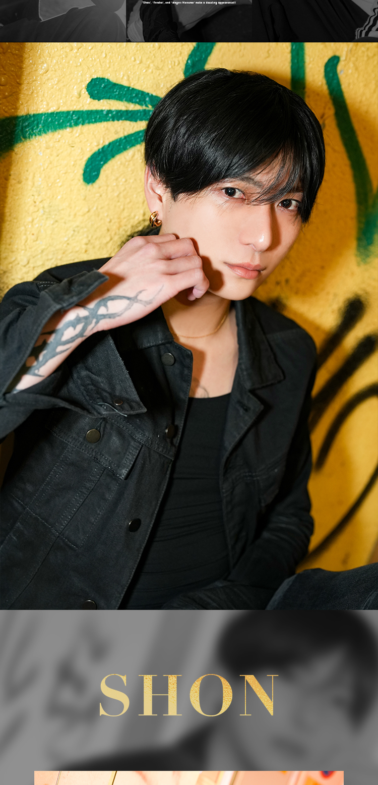 『GOLD』から美形派3人組がグラビアに登場!!