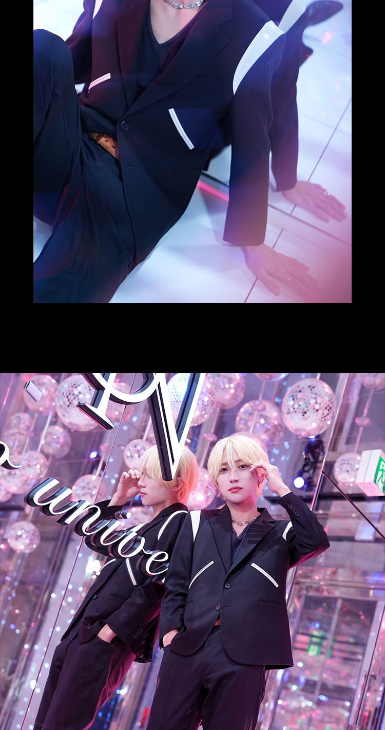 『neo universe flare』から人気の美形コンビがグラビアに登場!!