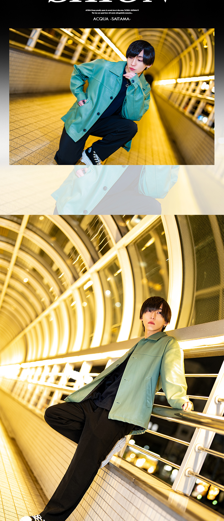 『ACQUA -SAITAMA-』のイケメン3人組がグラビアに登場!!