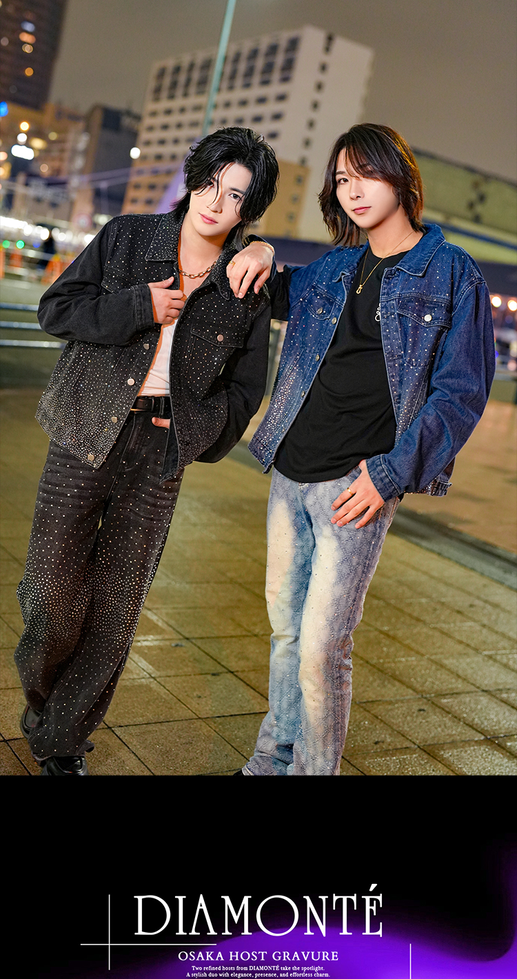 『DIAMONTÉ』から洗練された人気2人組がグラビアに登場!!