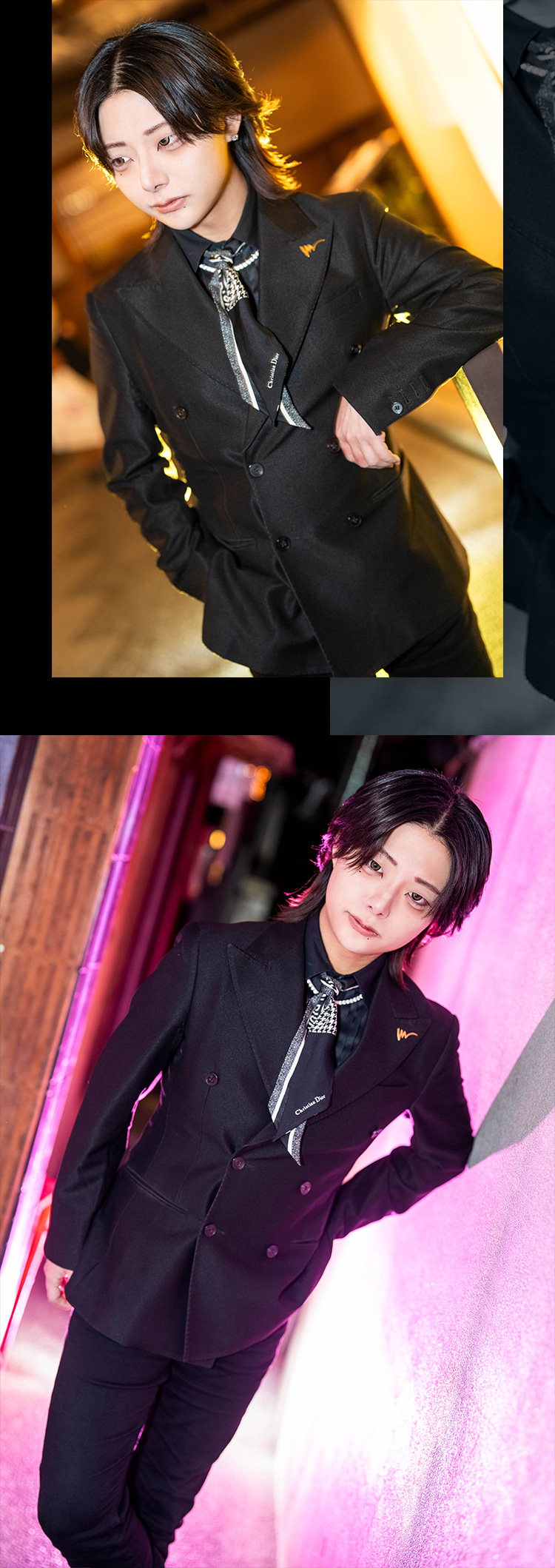『OMEGA by ACQUA』から抜粋された2人組がグラビアに登場!!