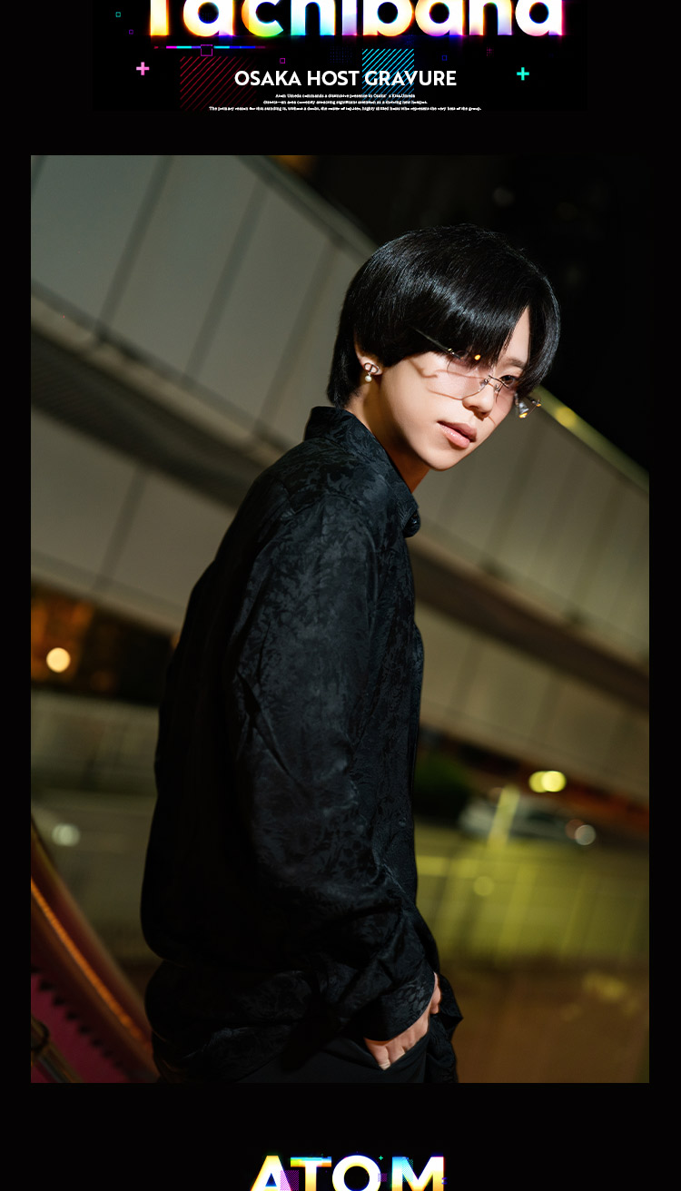 『ATOM-UMEDA-』が誇る美麗ホストがグラビアに登場!!
