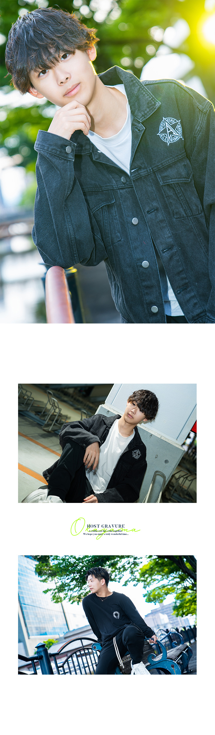 『STNY』でひと際目を引く2人組がグラビアに登場!!