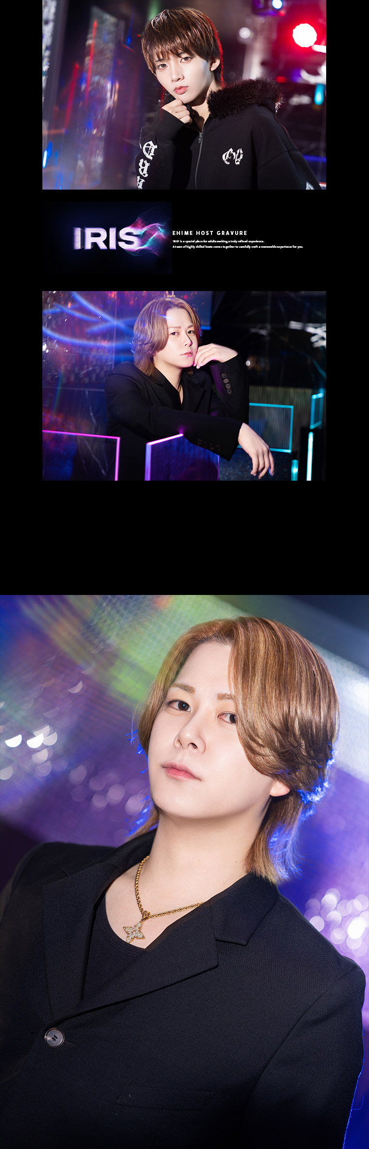 『IRIS』のイケメン2人組がグラビアに登場!!