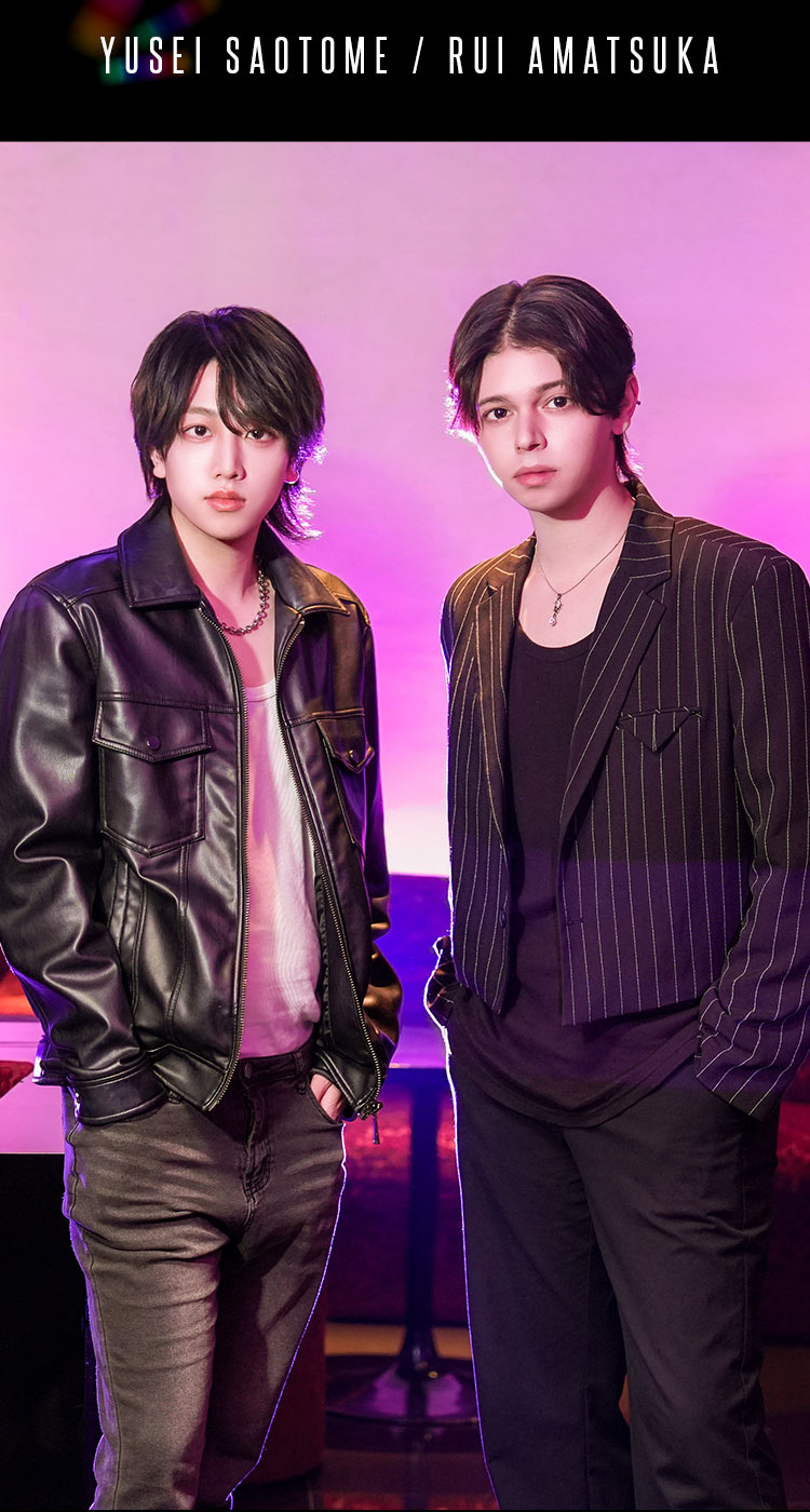 『UNIVERSE MAX』のイケメン2人組がグラビアに登場!!