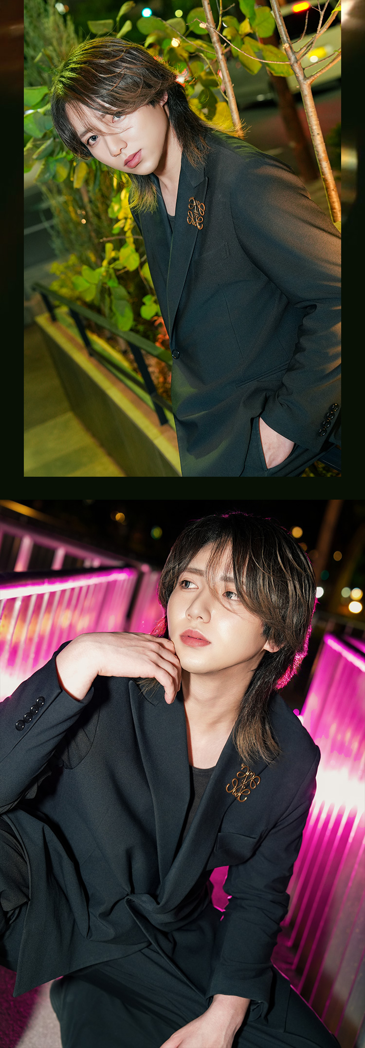 『S-GRAND』の美男子2人組がグラビアに登場!!