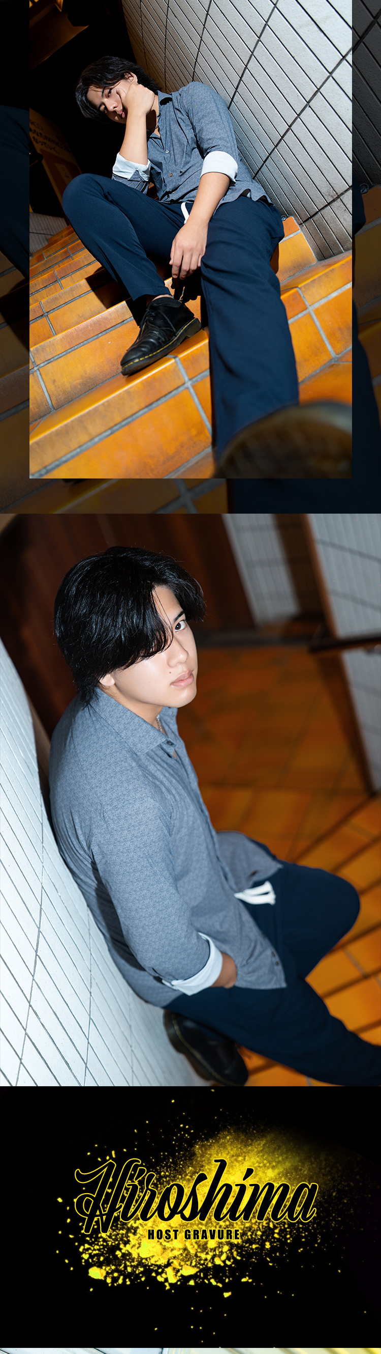 『BLACK-EVE-』の選りすぐりの3人組がグラビアに登場!!