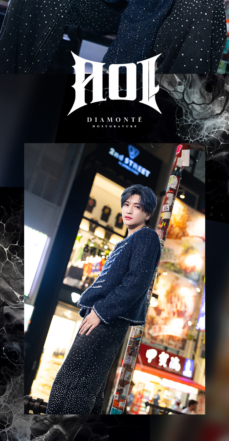 『DIAMONTÉ』のイケメン3人組がグラビアに登場!!