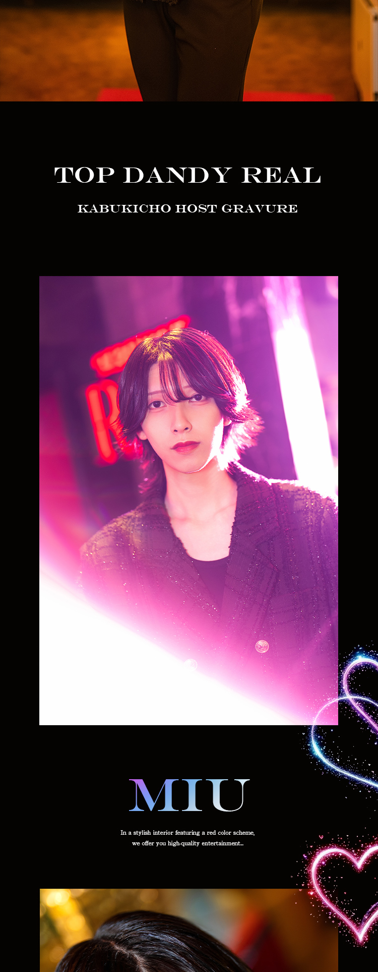 『TOP DANDY REAL』の選ばれし3人組がグラビアに登場!!