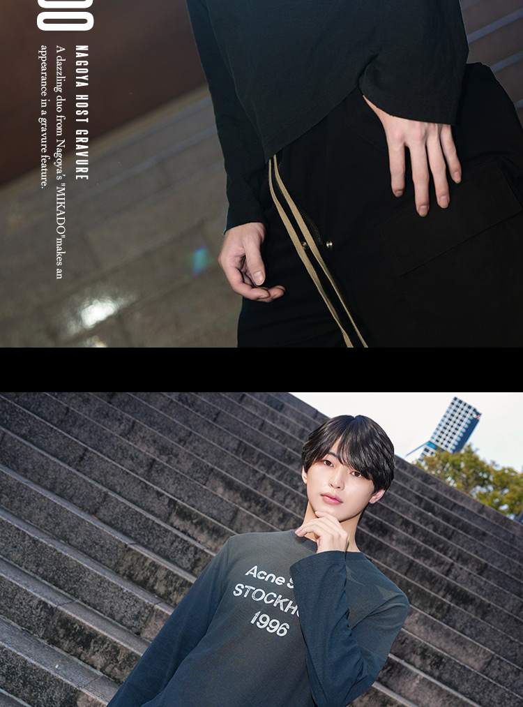 『MIKADO』の華やかコンビがグラビアに登場!!