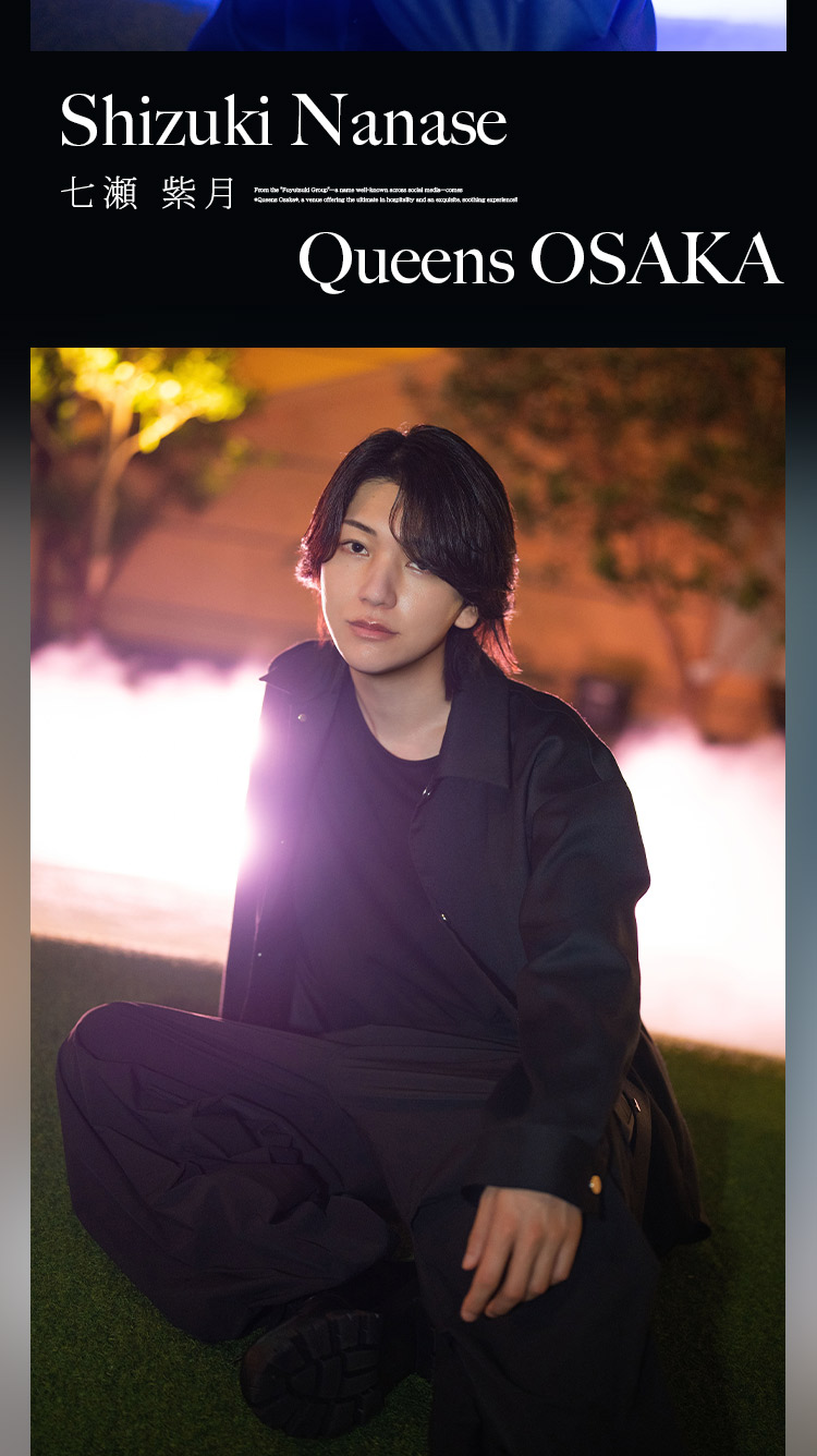 『Queens OSAKA』のイケメン3人組がグラビアに登場!!
