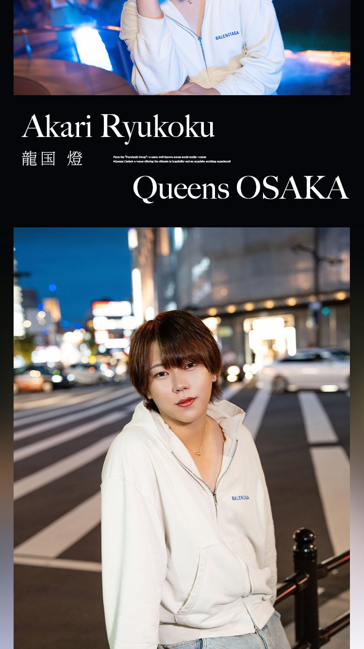 『Queens OSAKA』のイケメン3人組がグラビアに登場!!