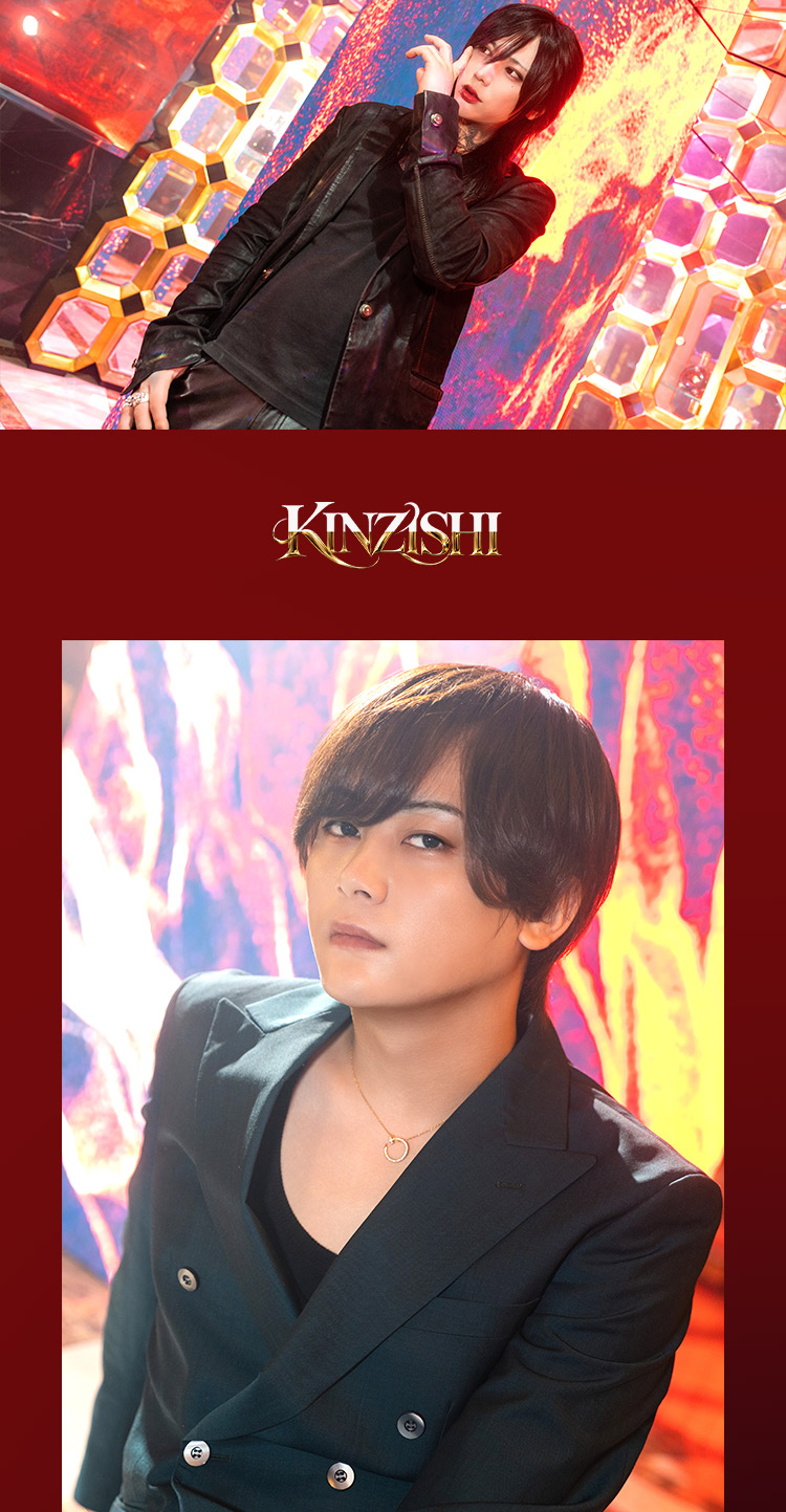 『KINZISHI』の美形3人組がグラビアに登場!!